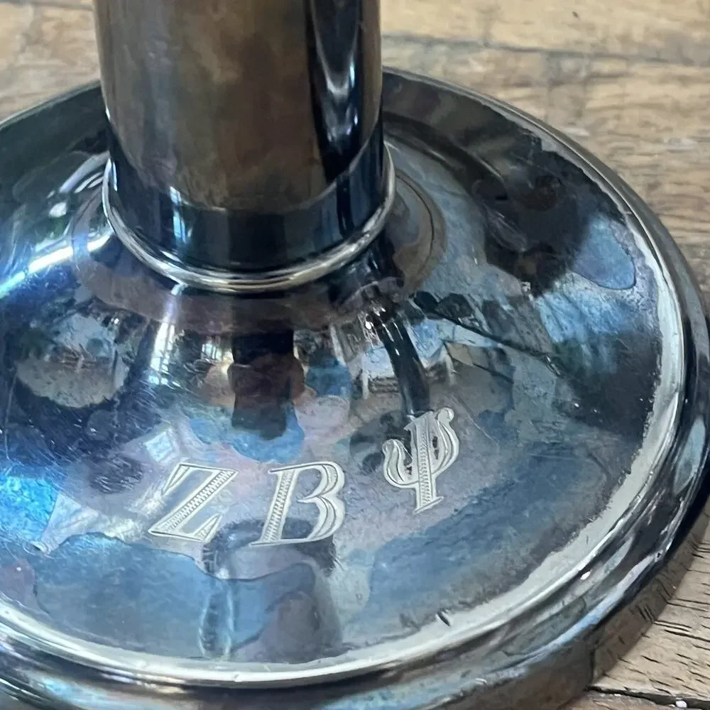 Gorham Manufactured Co Electroplated Silver Candlestick Holders EP 0241 6.75
